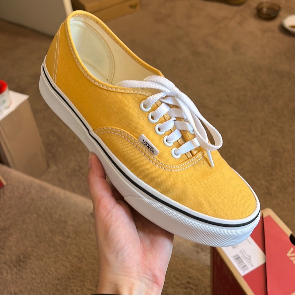 Vans authentic ochre